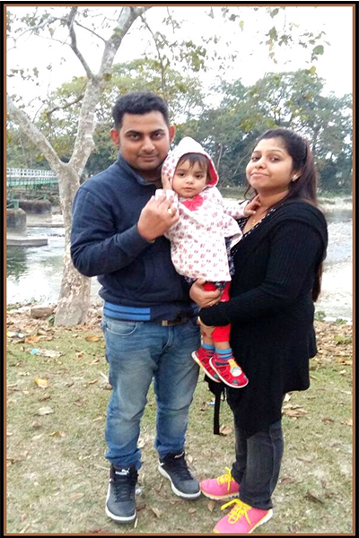 Pratik & Family in Dooars